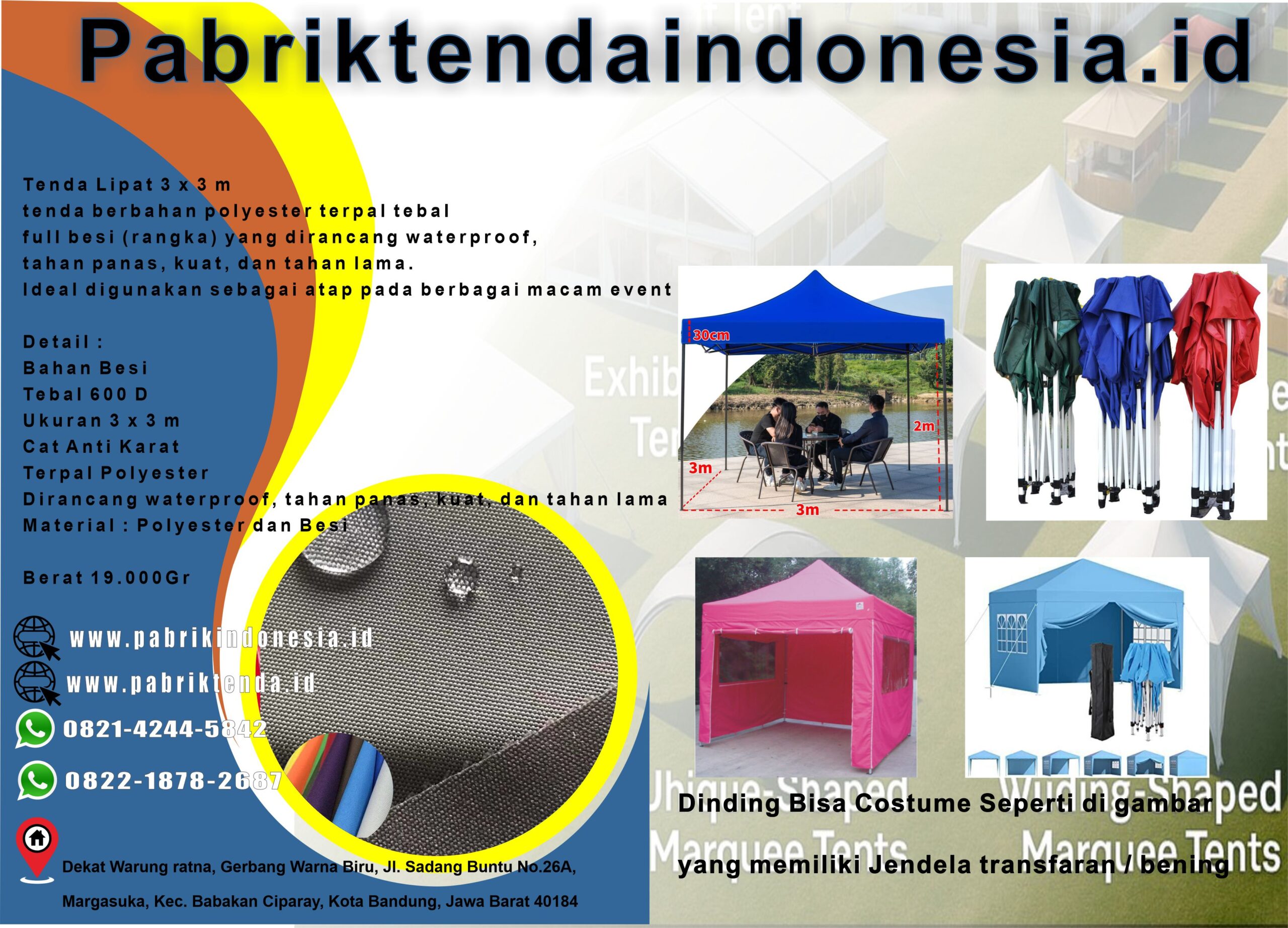 Tenda Kerucut 2026 & Harga Tenda termurah Dan Terlengkap - Gambar 7
