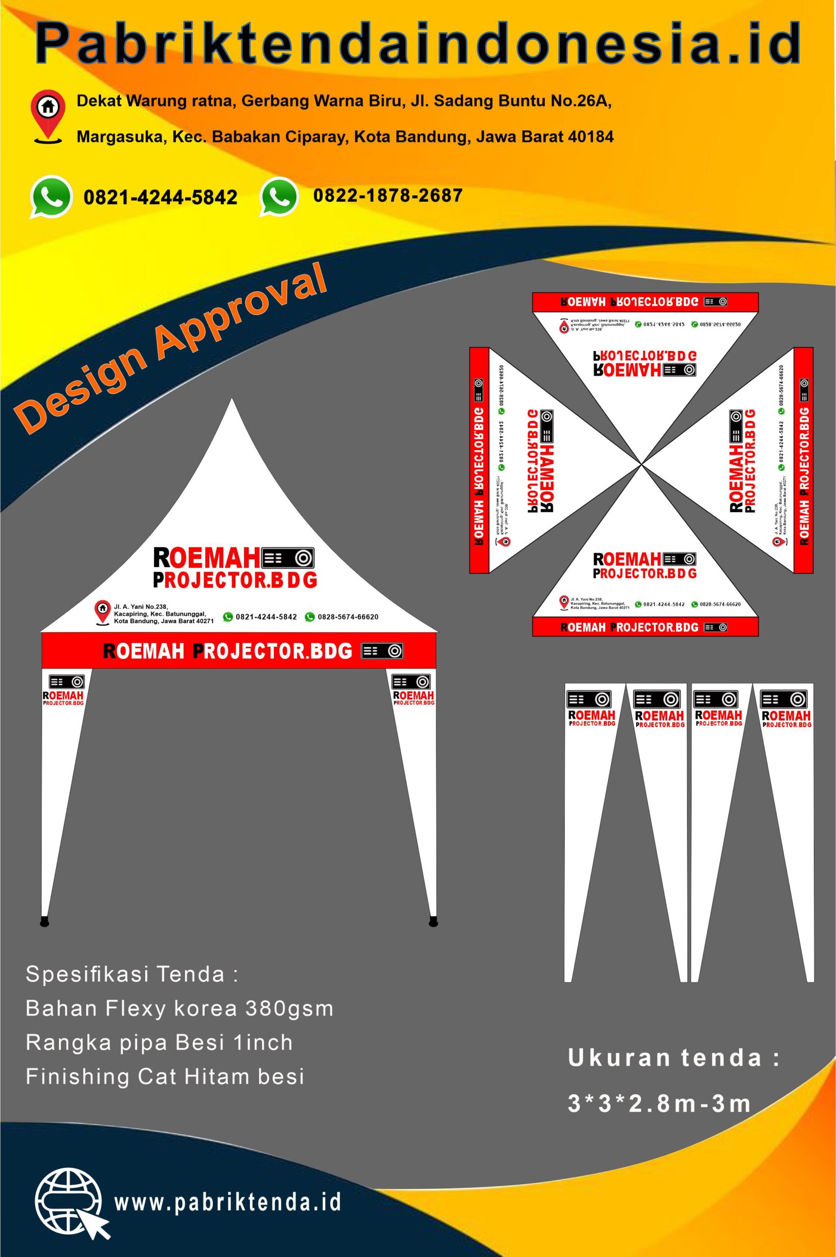 Tenda Kerucut 2026 & Harga Tenda termurah Dan Terlengkap - Gambar 2