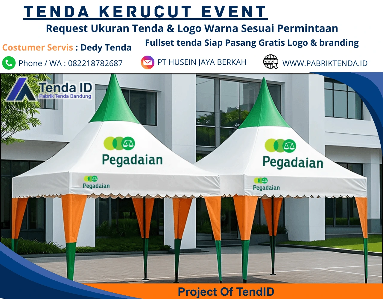 Tenda Kerucut Cafe dan Bazar Event