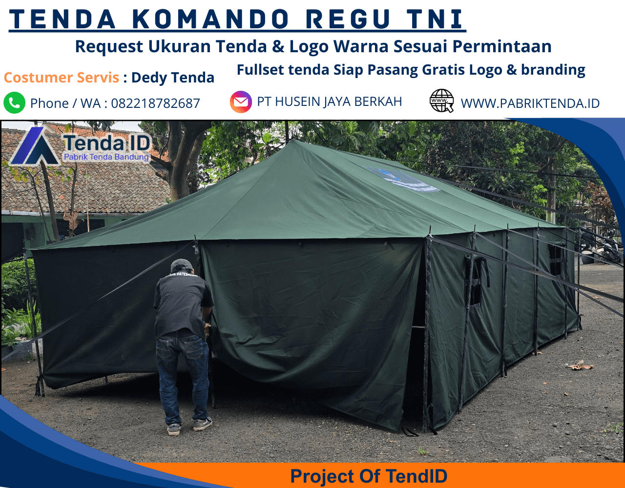 Tenda regu TNI