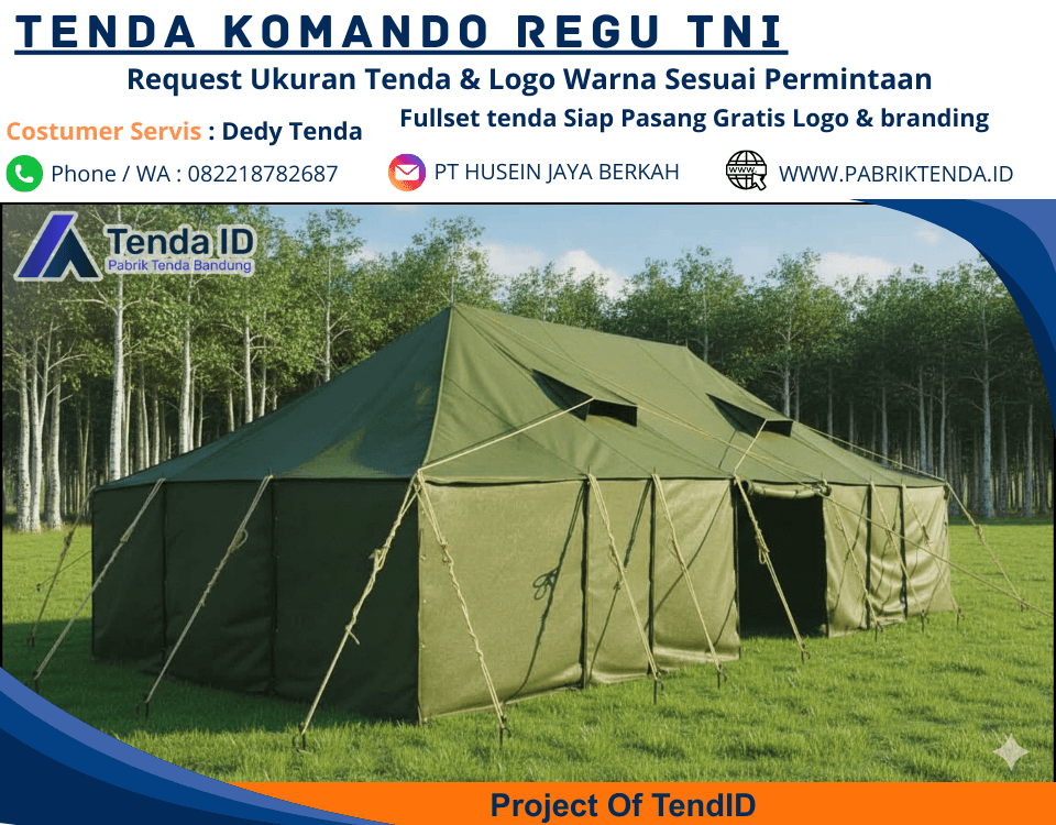 Tenda regu TNI