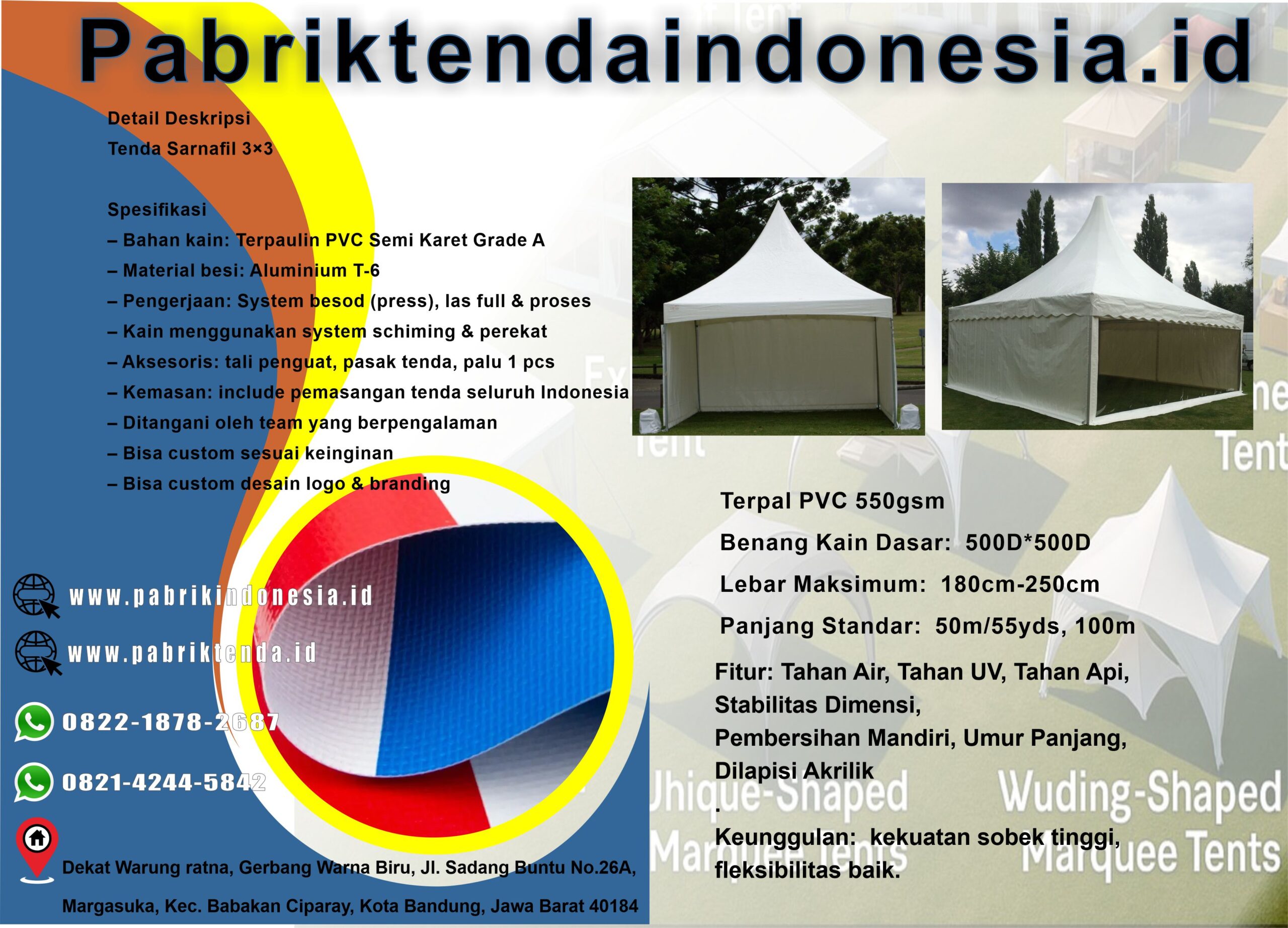 Tenda Kerucut 2026 & Harga Tenda termurah Dan Terlengkap - Gambar 5