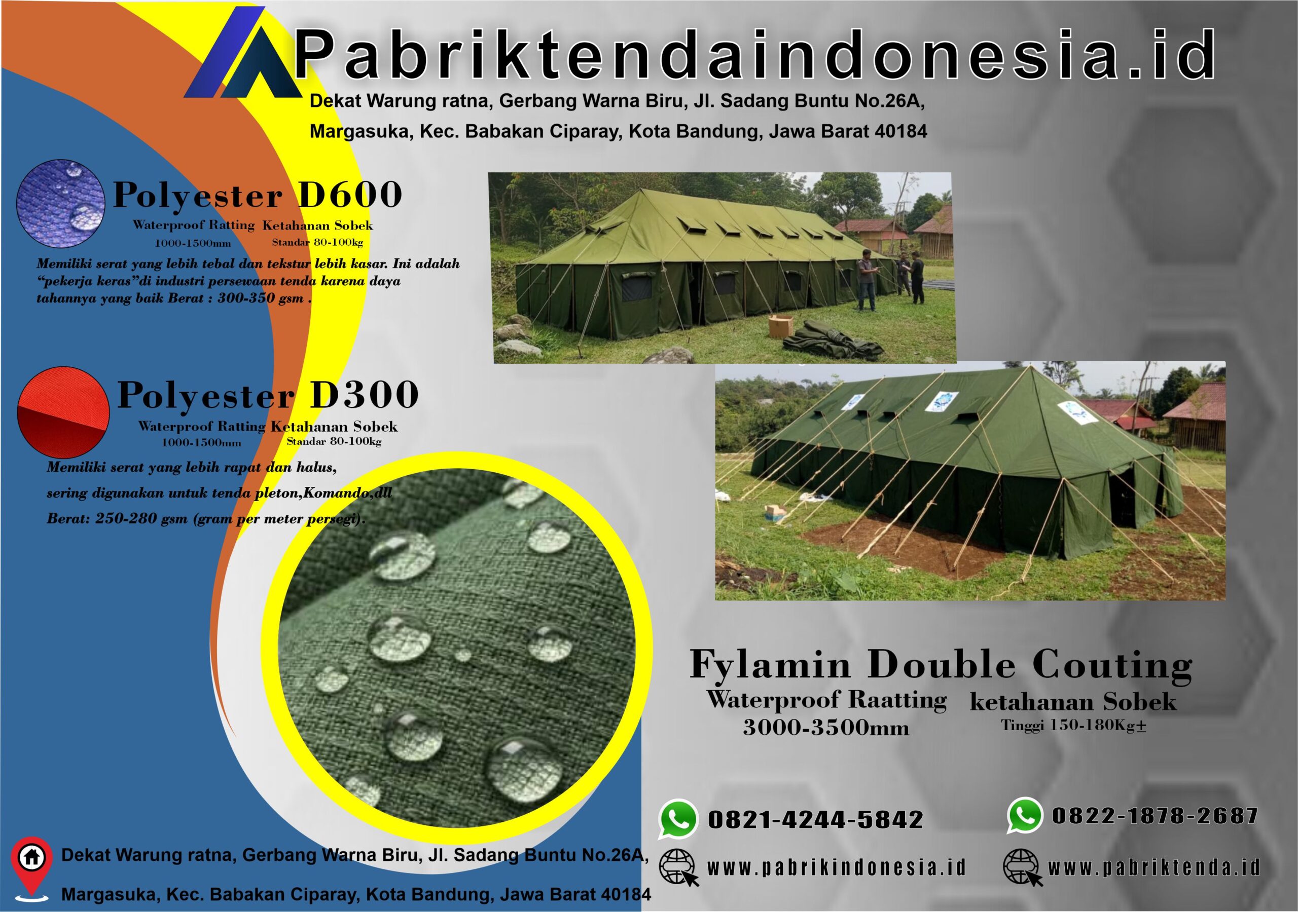 Jual tenda Pleton 6x14 - Gambar 5
