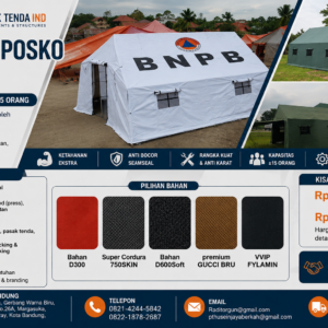 Tenda posko 4x6