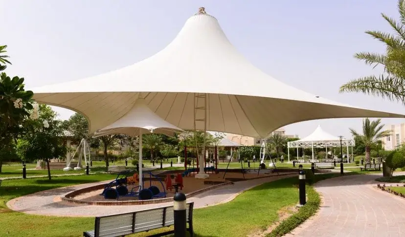 Tenda Canopy Membrane Modern Mewah Eksklusif