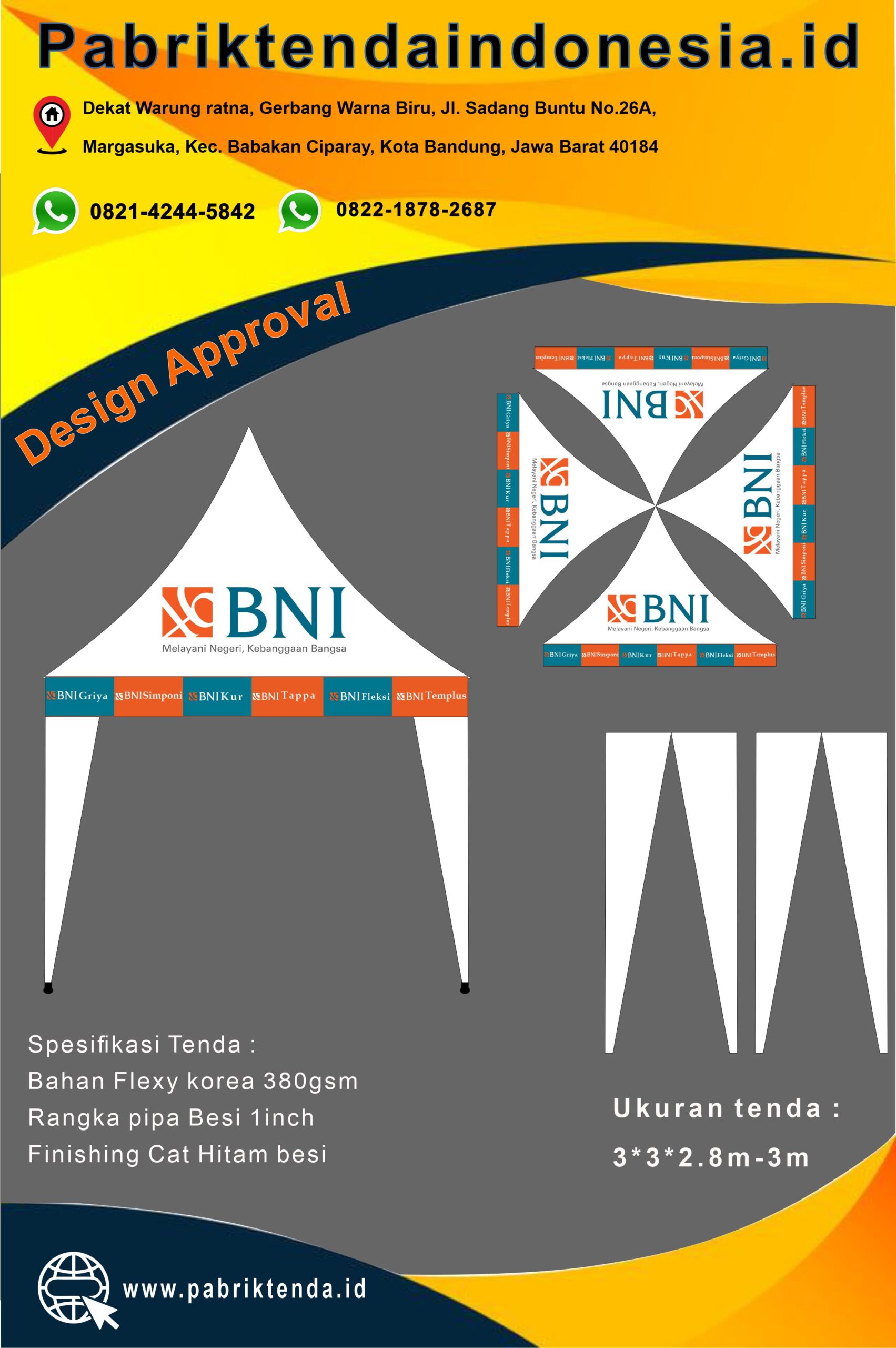 Tenda Kerucut 2026 & Harga Tenda termurah Dan Terlengkap - Gambar 4
