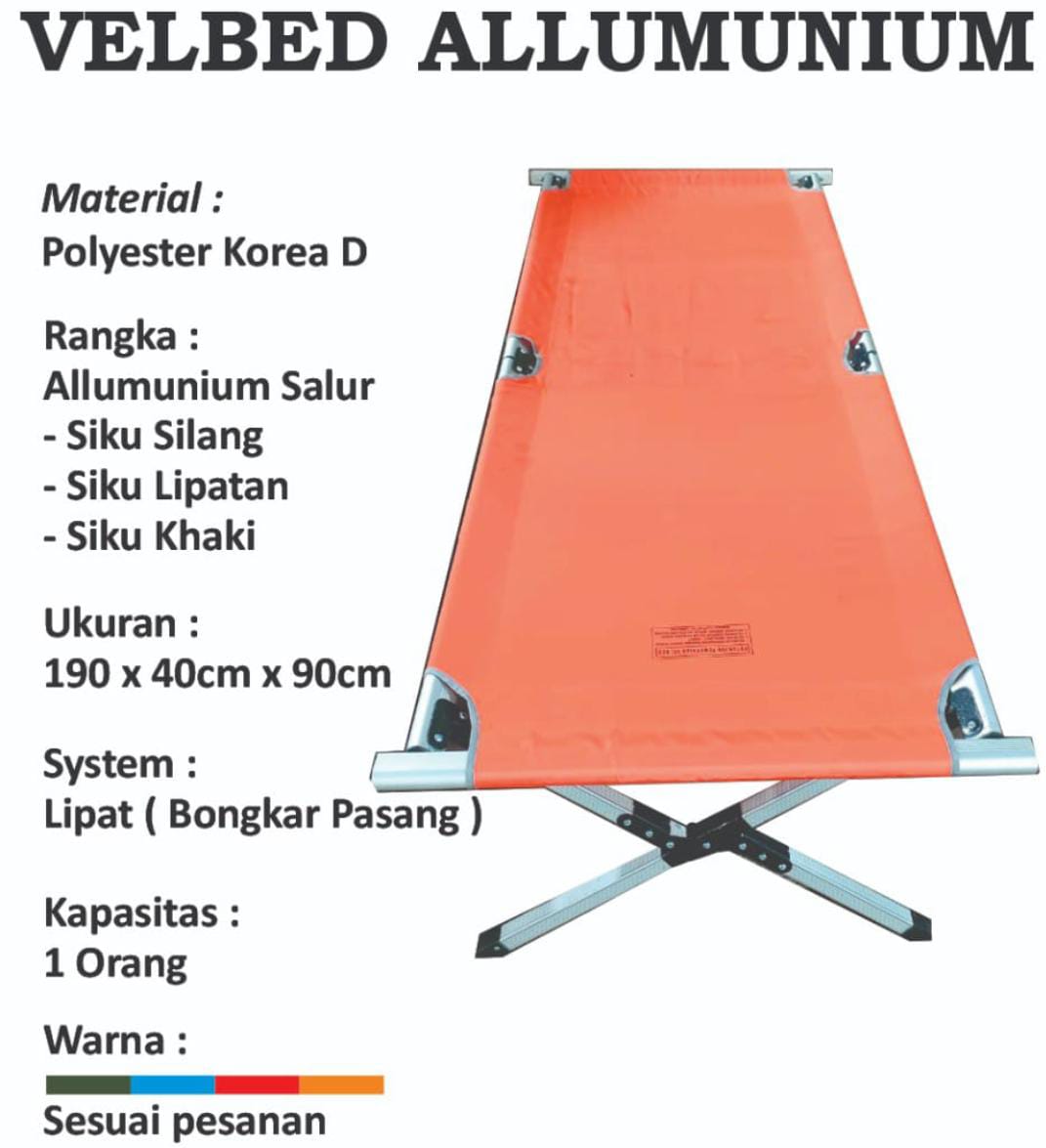Velbed Alumunium - Gambar 3